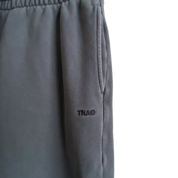 TNA cozy fleece, gray sweatpants S - Picture 5 of 7